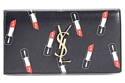 ysl monogramme lipstick wallet|ysl handmade wallet.